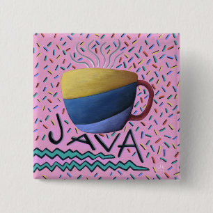Java-kaffeknapp Knapp