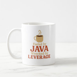 Java & Leverage Crypto Mugg