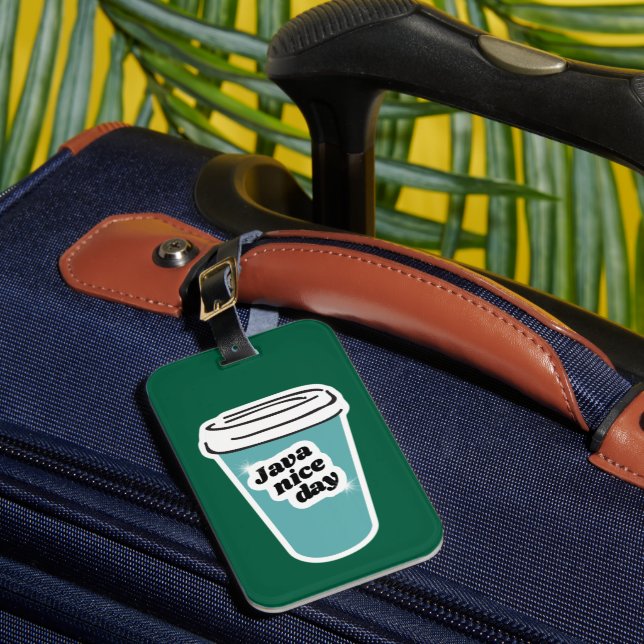 Java Nice Day Luggage Tag Bagagebricka (Framsida Insitu 1)