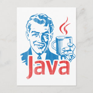 Java Programmer Gift Vykort