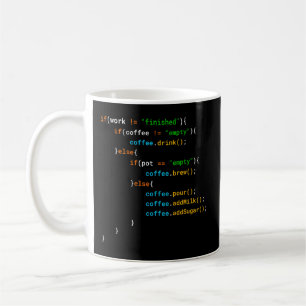 Java Programmer-kaffekod för koder Kaffemugg