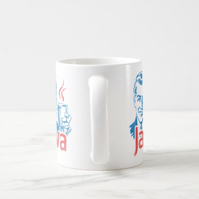 Java programmeraregåva kaffemugg (Handtag)