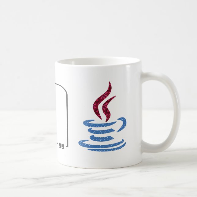 Java-programmering Kaffemugg (Höger)