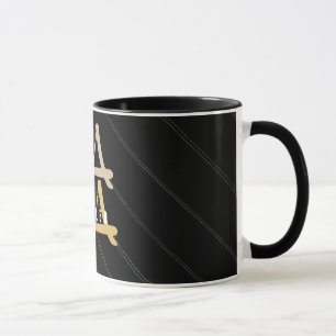 Java tankade Ringermuggen Mugg