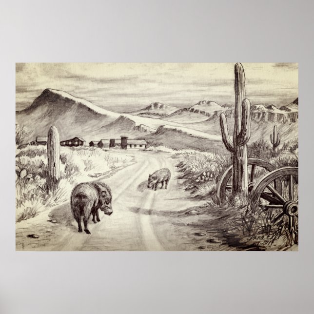 JAVALINAS POSTER (Framsidan)