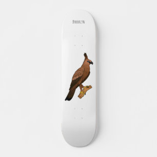 Javan Hawk eagle (tecknad) Mini Skateboard Bräda 18,5 Cm
