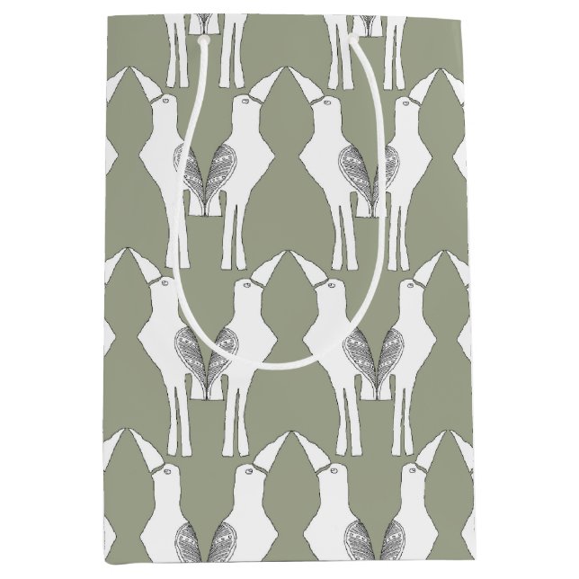 Javan Myna Bird - Wrapping Papper (Framsidan)