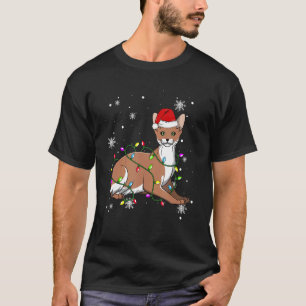 Javanese Cat jul Ljus jultomten T Shirt