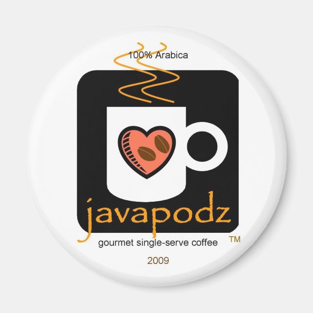 JavaPodz 2009 Frig Mag Magnet (Framsidan)