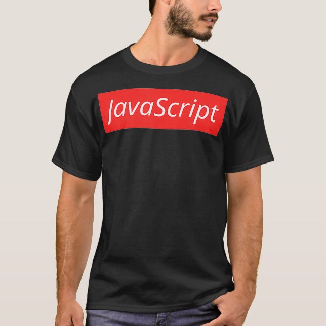 JavaScript Programmer JS Computer Developers T_ T Shirt (Framsida)