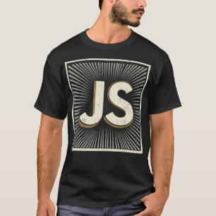 Javascript Retro Programming Tshirt T Shirt
