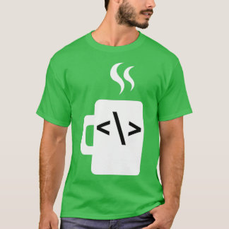 Javascript-Softwarn Developer Coffee Java T Shirt