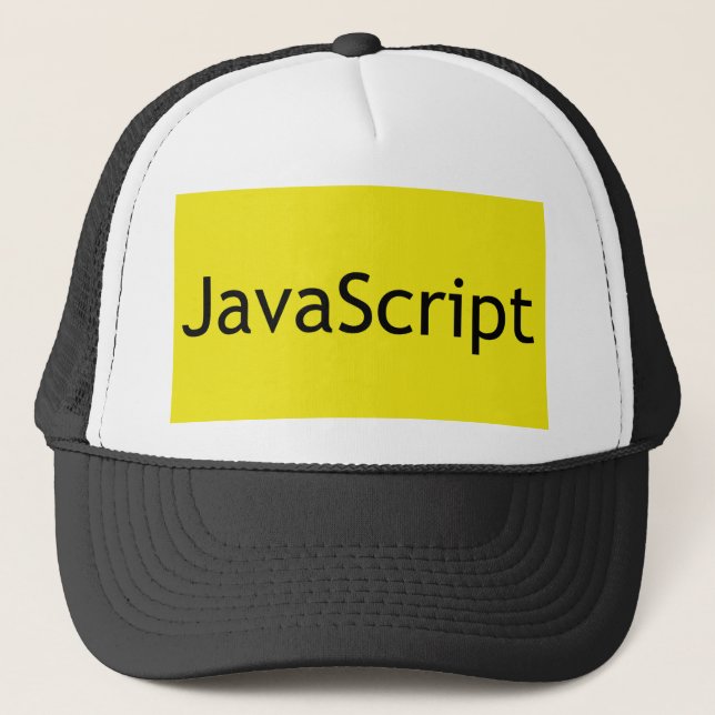 JavaScript-Truckerkeps Keps (Framsida)