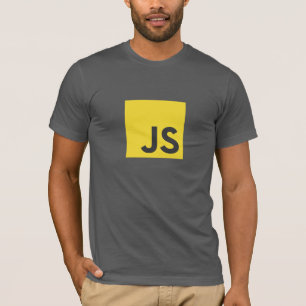JavascriptlogotypT-tröja (mörka grå färg) Tee