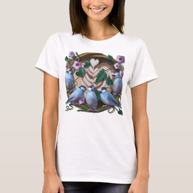 Javasparvar, Javakaffé T Shirt (Framsida)