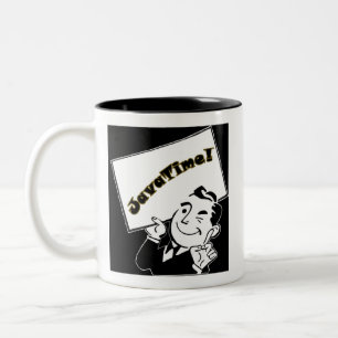 JavaTime! Två-Tonad Mugg