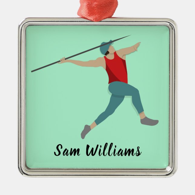 Javelin Julgransprydnad Metall (Framsidan)