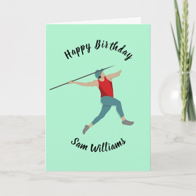 Javelin Kort (Framsida)