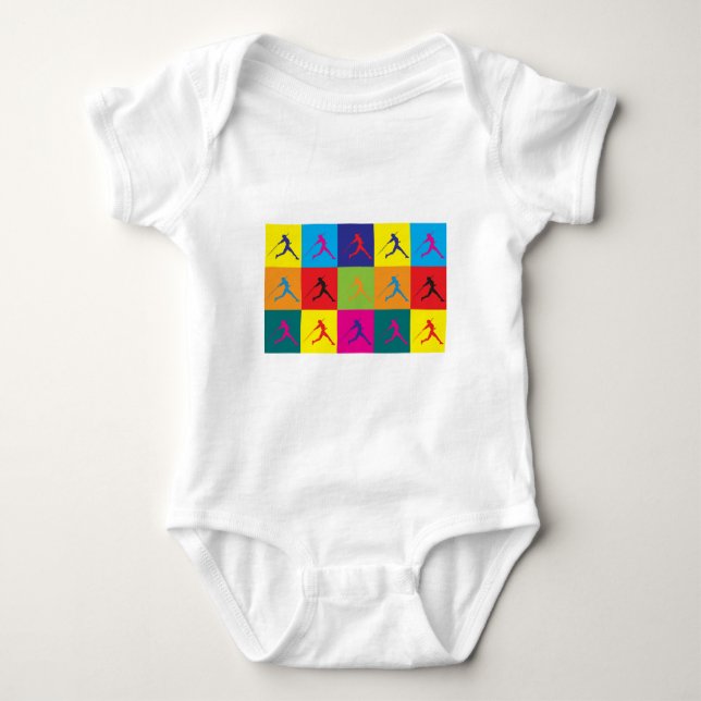 Javelin Pop Art Tee Shirt (Framsida)