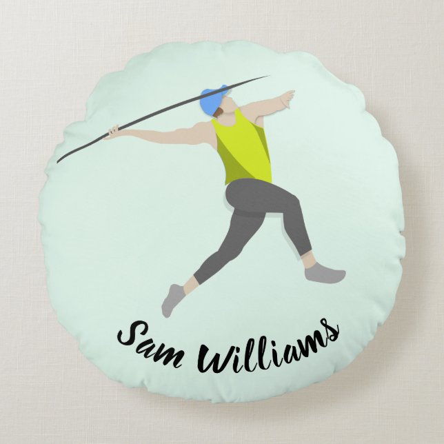 Javelin Rund Kudde (Framsidan)