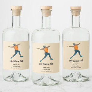 Javelin Spritflaskor Etikett
