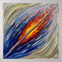 Javelin Throw Painting