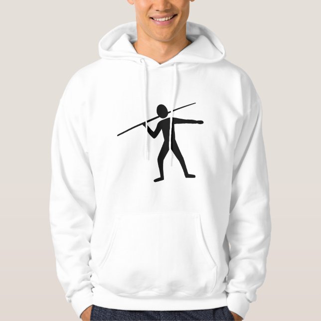 Javelin Trower - Black Hoodie (Framsida)
