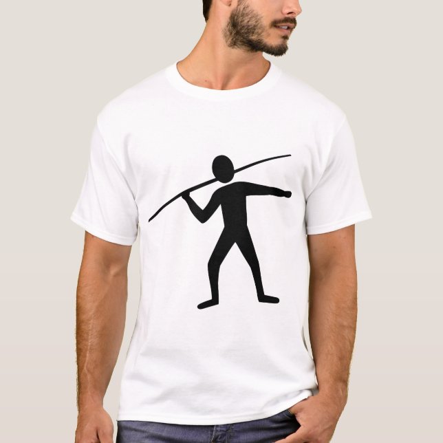 Javelin Trower - Black T-shirt (Framsida)