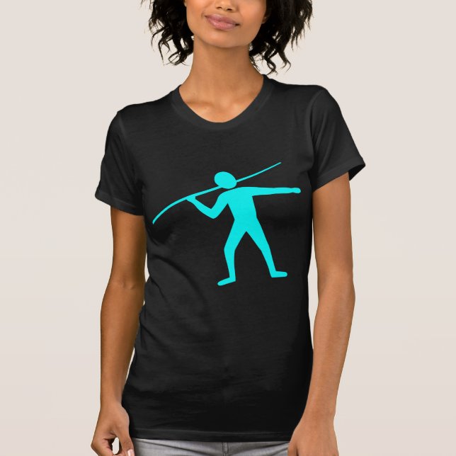 Javelin Trower - Cyan T Shirt (Framsida)