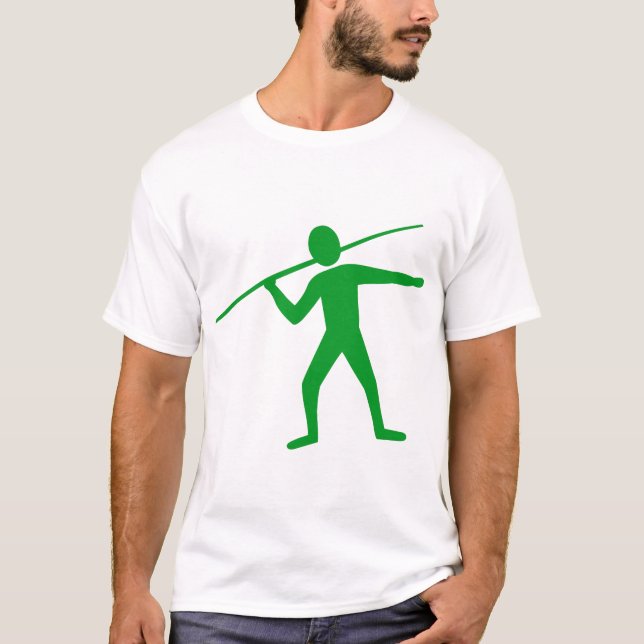 Javelin Trower - Grass Grönt Tee Shirt (Framsida)