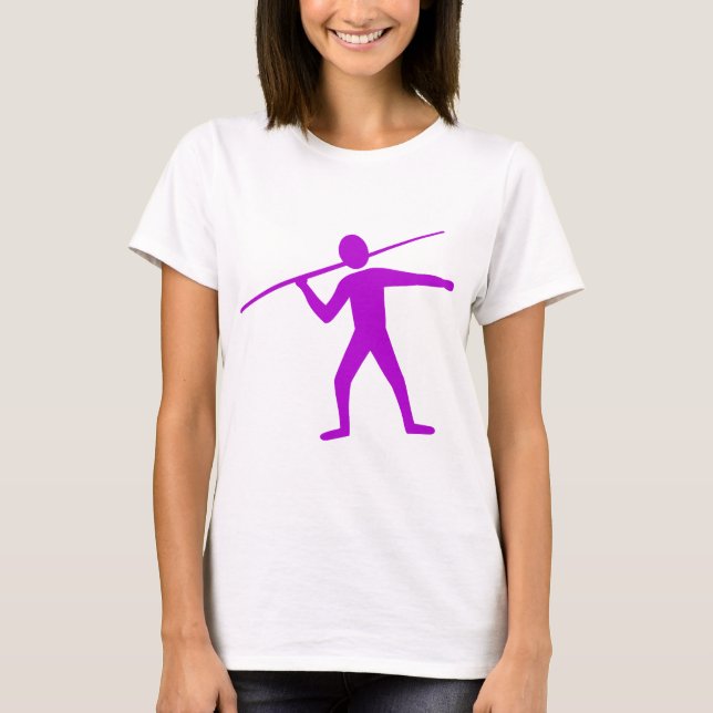 Javelin Trower - Lila Tee Shirt (Framsida)