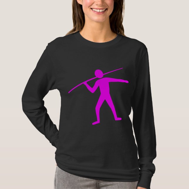 Javelin Trower - Magenta T-shirt (Framsida)