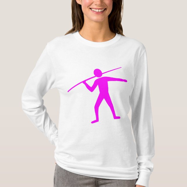 Javelin Trower - Magenta T-shirt (Framsida)