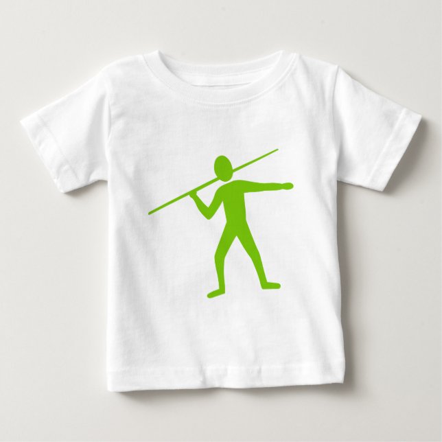 Javelin Trower - Martian Grönt Tee Shirt (Framsida)