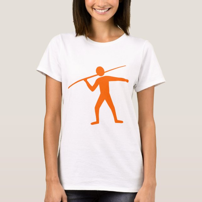 Javelin Trower - Orange T Shirt (Framsida)