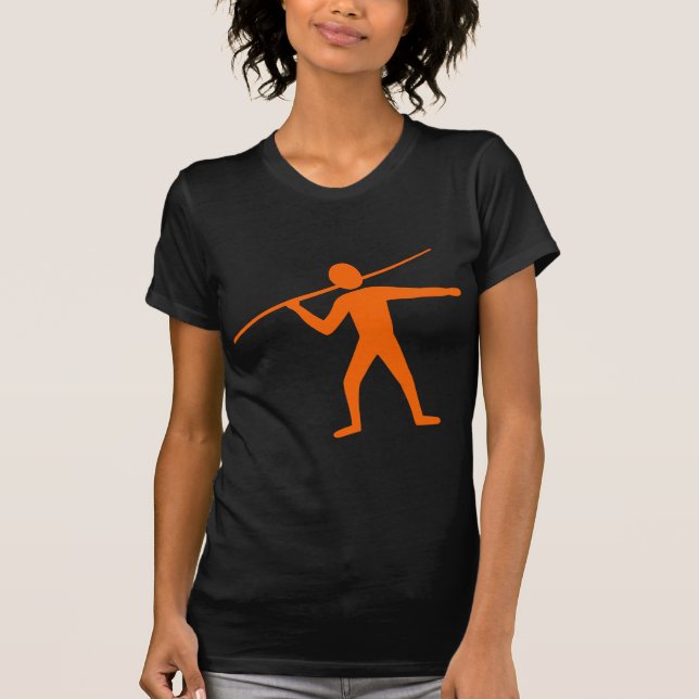 Javelin Trower - orange T-shirt (Framsida)