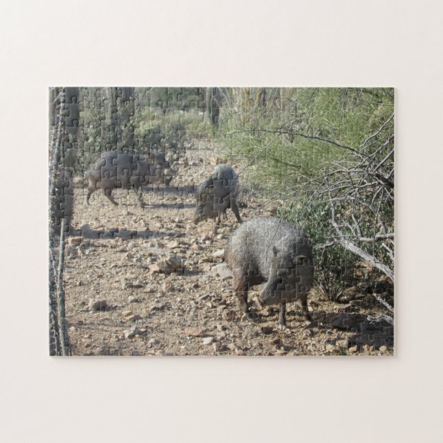 Javelina pussel (Horisontell)
