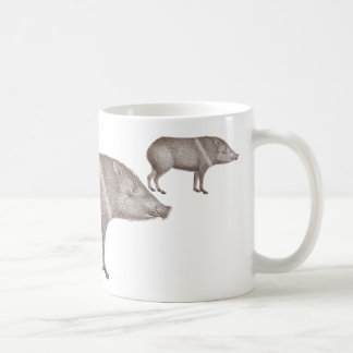 Javelinas försåg med krage den unika Arizona för Kaffemugg