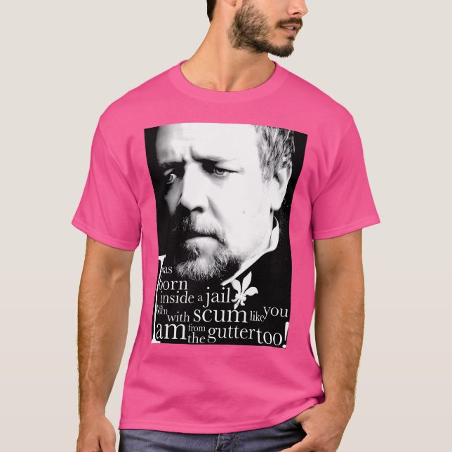 Javert från slutaren t shirt (Framsida)