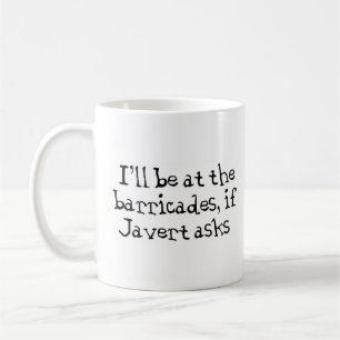 javert Les Miserables Kaffemugg