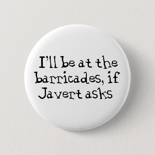 Javert Les Miserables Knapp (Framsida)