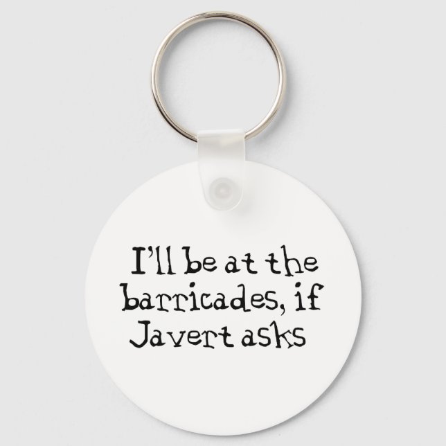 Javert Les Miserables Nyckelring (Framsida)