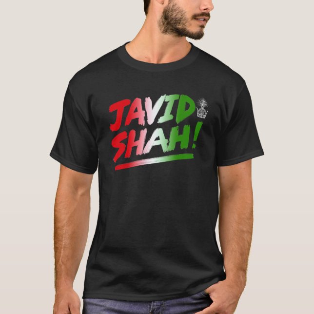 JAVID SHAH T SHIRT (Framsida)