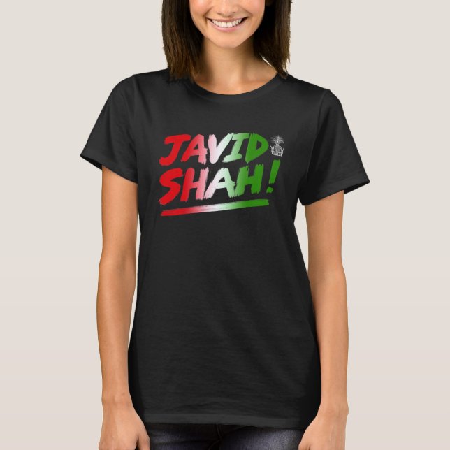 JAVID SHAH T SHIRT (Framsida)