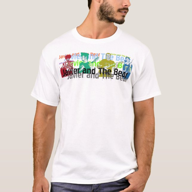 Javier och björnskjortan t shirt (Framsida)