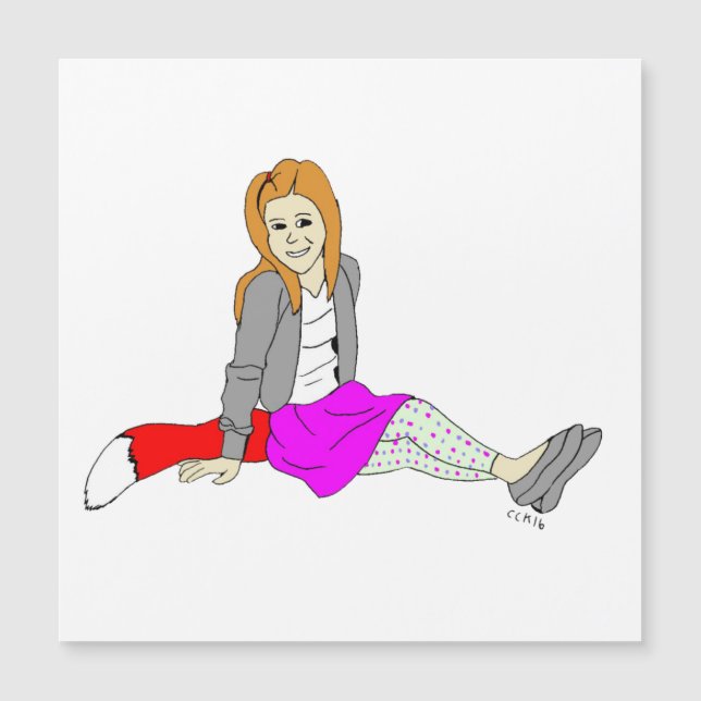 jävla flickmagnet (Framsida)