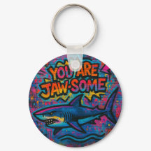 Jaw-some Shark Graffiti