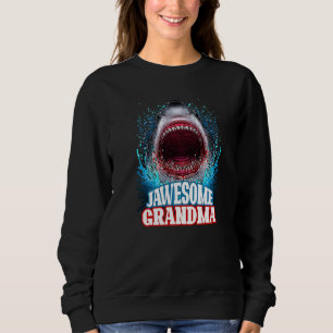 Jawesome Mormor Mamma Familj Grupp Stor Vit T Shirt