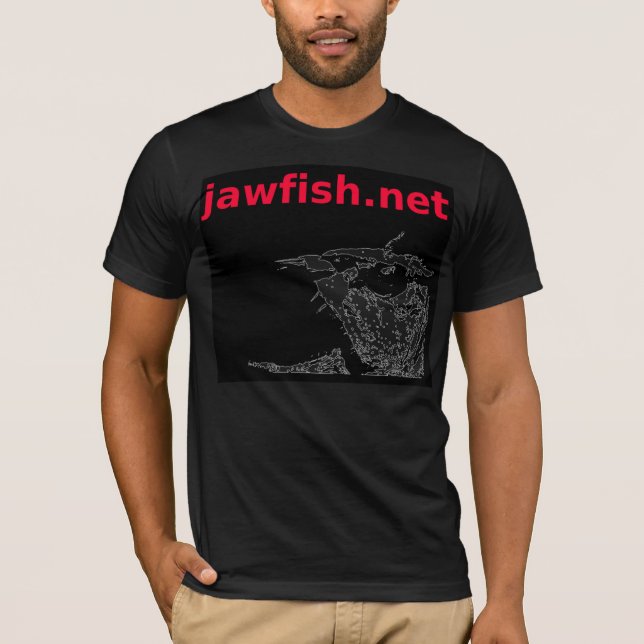 Jawfish_follower Tee Shirt (Framsida)