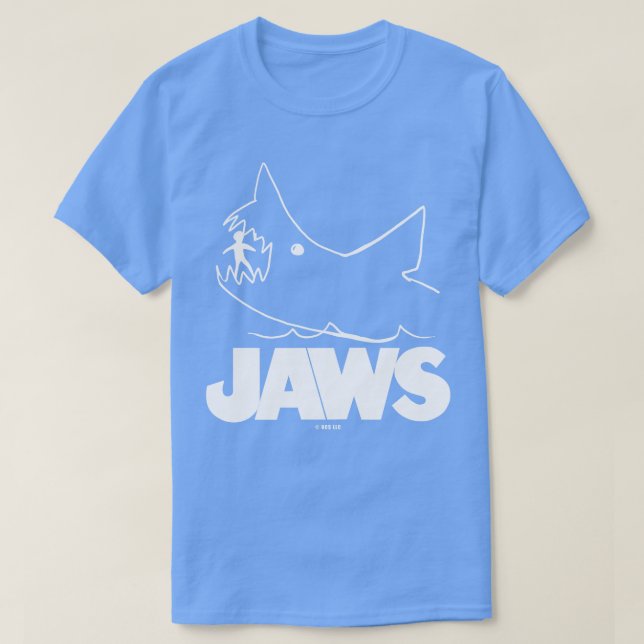 Jaws 1 t shirt (Design framsida)